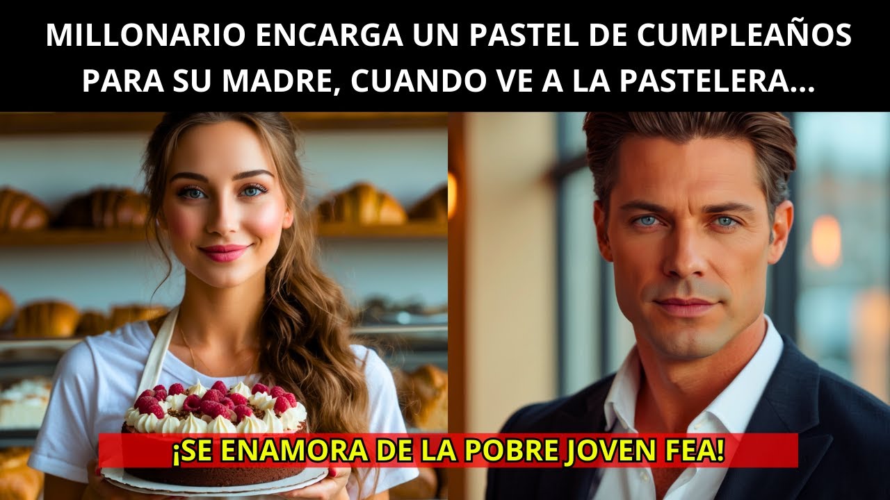 UN MILLONARIO ENCARGA UN PASTEL DE CUMPLEAÑOS PARA SU MADRE, Y CUANDO VE A LA REPOSTERA, SE ENAMORA