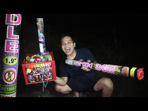 NYUMET MERCON ROMAN CANDLE 1.9 BOX TERBESAR 49 SHOT DAN PELONTAR!!! KEREN