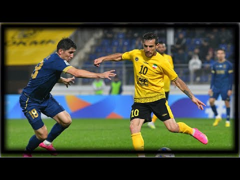 خلاصه بازی سپاهان 9-0 آلمالیق ازبکستان | بهترین نتیجه تیم های ایرانی