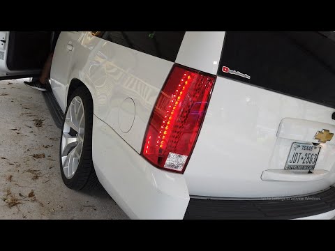 INSTALLING LED TAIL LIGHTS ON THE SUBURBAN!