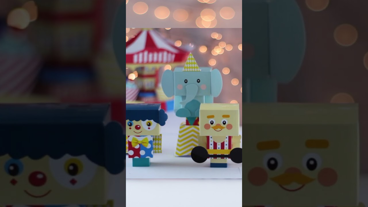 Vídeo de Papel em Cubos