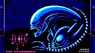 [Amstrad CPC] Alien The Xenomorph - Longplay