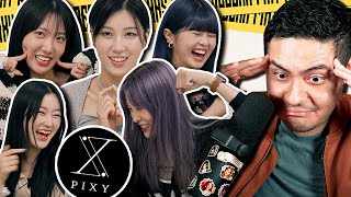 Making Kpop Group PIXY Cringe SO BAD I Almost Felt Sorry | PIXY Interview