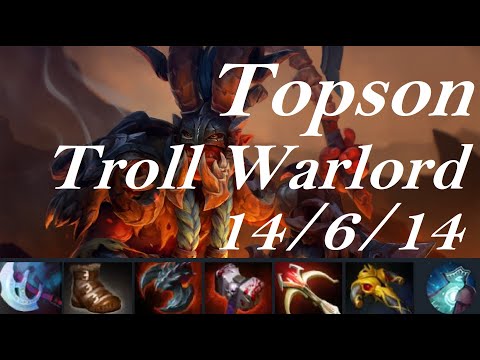 Topson carry Troll Warlord - dominating - Secret vs OG game2 - BLAST Bounty Hunt-dota2