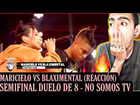 BLAXIMENTAL VS MARICIELO SEMIFINAL (REACCIÓN) | ¡BATALLÓN DURO!🔥| @NoSomosTV DUELO DE 8 FECHA 2