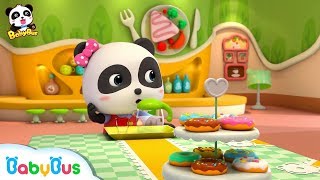 Panda Miumiu&#39;s Tea Party | Baby Panda&#39;s Cooking Time | Kids Role Play | BabyBus