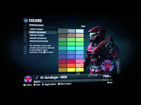 SC Gunslinger | HALO REACH | Noble Actual | Character...
