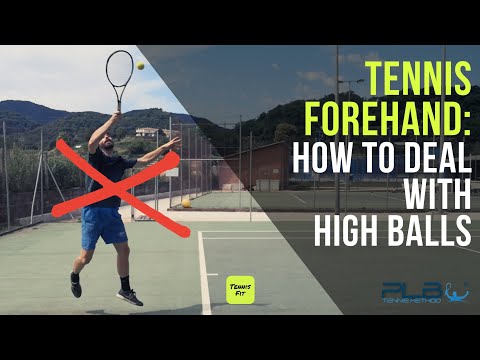 Tennis Forehand - How to Deal with High Balls I JM Tennis - Online Tennis Training Programs