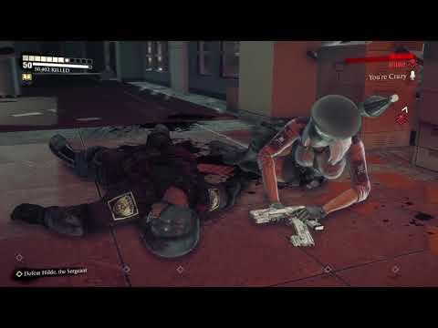 Dead Rising 3 Gameplay - Nick Ramos's Death From Hilde, The Sergeant