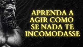 APRENDA a AGIR como se NADA te INCOMODASSE | 15 LIÇÕES de ESTOICISMO