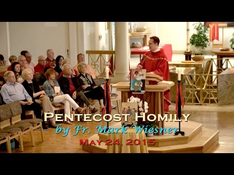 05-24-15 Homily by Fr. Mark Wiesner - Pentecost Sunday