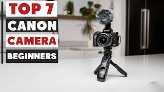 Best Canon Cameras for Beginners: Affordable & Easy to Use