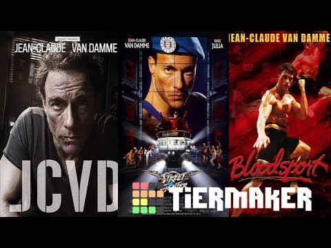Jean-Claude Van Damme Movies Tier Ranking