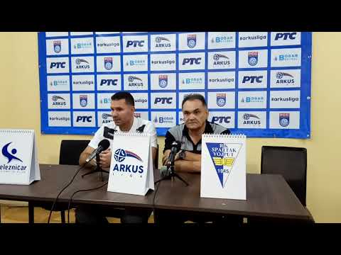 ARKUS liga 6. kolo / RK Spartak Vojput - RK Železničar 1949 / Konferencija za medije
