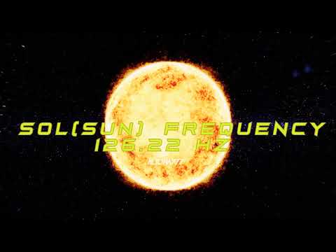 Sun (Sol) Frequency | 126.22 Hz | Vital Life Force Energy | Masculine Energy Booster |Binaural Beats