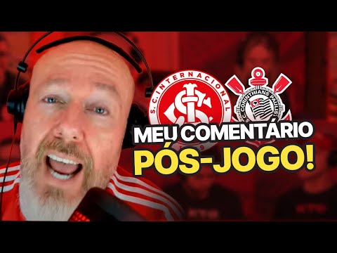 SALVO NO APAGAR DAS LUZES | COMENTÁRIO DE FABIANO BALDASSO | INTERNACIONAL 1 x 1 CORINTHIANS