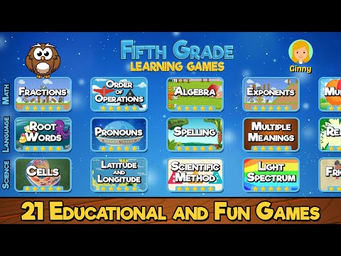 Fifth Grade Learning Games Video