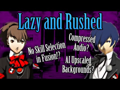 Persona 3 Portable Remastered is Kind of Disappointing