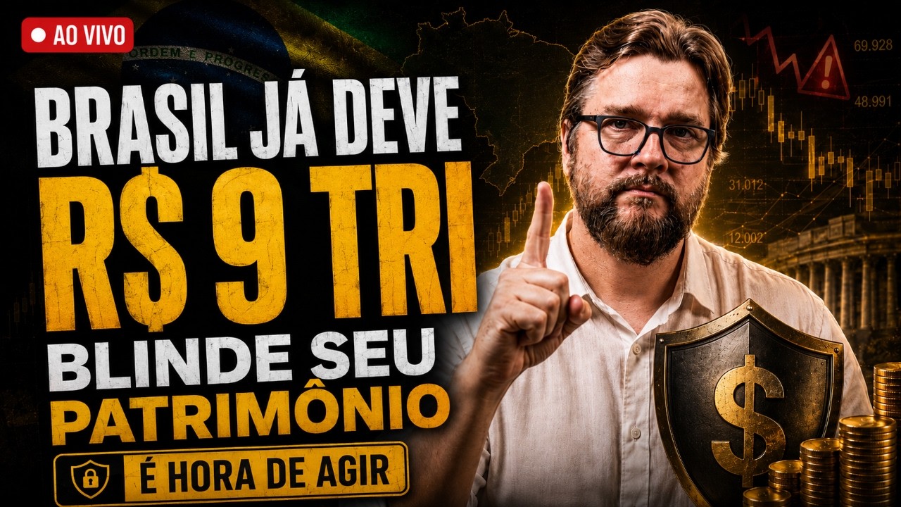 Como Blindar Seu Patrimônio Contra o Brasil: a Dívida Pública Bateu R$9 Trilhões- E  É  Hora de Agir