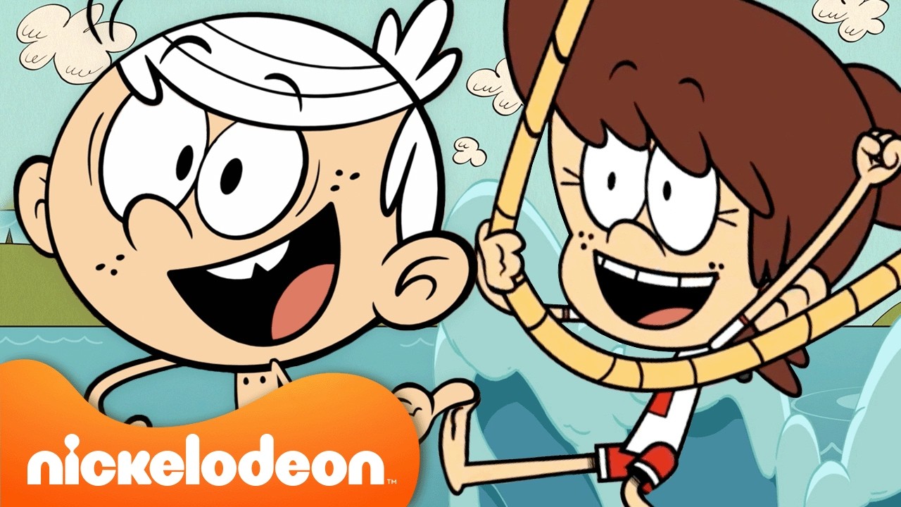 Loud House | 1 jam seru‑seruan di luar bareng keluarga Loud! 🌳☀️ | Nickelodeon Bahasa