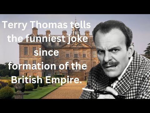 Terry Thomas tells a joke about a budgie. #hillarious