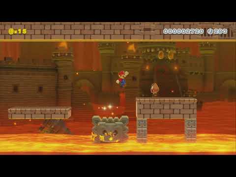Mr. Thwomp's Wild Ride by SVNrenga - Super Mario Maker 2 - No Commentary 1bu