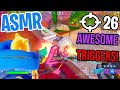 ASMR Gaming 😴 Fortnite AMAZING Relaxing Triggers + Mouth Sounds 🎮🎧 Controller Sounds + Whispering 💤