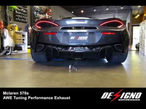 Designo Auto House - Mclaren570s w/ AWE Performance Exhaust