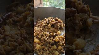 মোচার ঘণ্ট 😋 | Mochar Ghonto Recipe 🔥 | Banana Flower Recipe #shorts