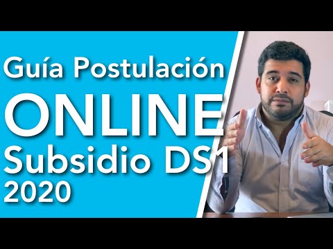 Guía Postulación Online Subsidio DS1 2020