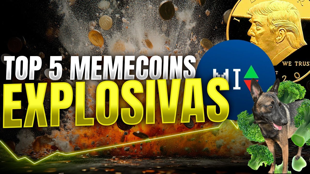 TRUMP Coin Dispara e DogeCoin Prestes a Explodir! Quais Melhores MEMECOINS?