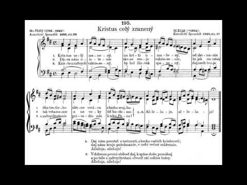 JKS 195 - Kristus celý zranený (celá pieseň)