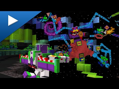 [4K] NEW Minecraft Disneyland Buzz Lightyear Astro Blasters 2.0 | 2024