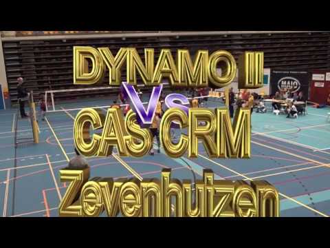 Topdivisie Volleybal Dynamo II vs CAS-CRM/ZVH set 2-4 (3-11-2018)