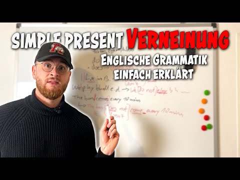 Simple Present Negation - How and What is it used for? | English Grammar Explained Simply