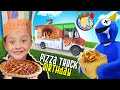 Shawn S Flaming Hot Pizza Truck Birthday Blue S Huge Surprise Gift FV Family Vlog
