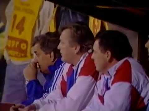 Eliminatorias Eurocopa 1992: Yugoslavia 1-2 Dinamarca (01/05/1991). Narración en danés.