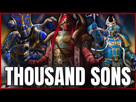 QUI SONT LES SPACE MARINES MAUDITS ! Les Thousand Sons | Warhammer 40K Lore