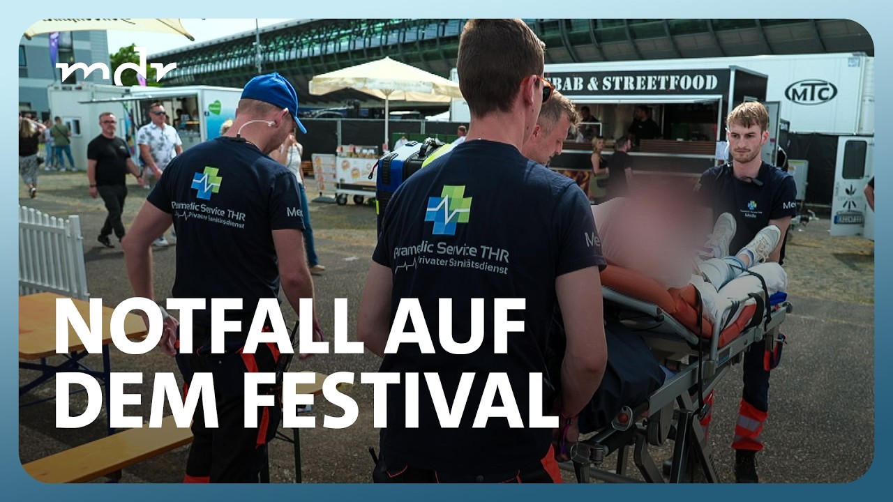 Die Festivalprofis: Bewusstlos auf dem Festival | Helfer im Einsatz | MDR