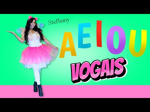 A E I O U : Vogais | Stefhany  - Participação Especial Turma Kids e Cia (Clipe Oficial)