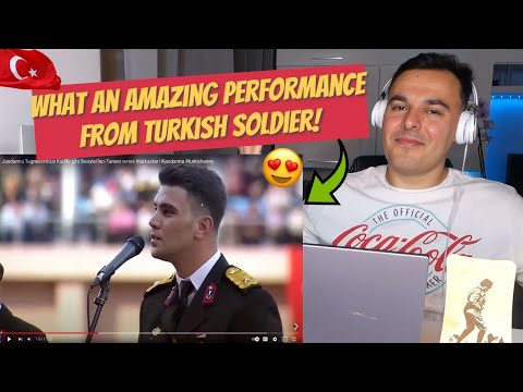 Jandarma Teğmen’imizin Kadife Gibi Sesiyle İnci Tanem! | Italian Reaction 🇹🇷