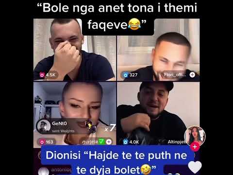 Meme nga Tik toku Dijonis Biba , Altin Pjetri dhe Flori( barcaleta+18 )
