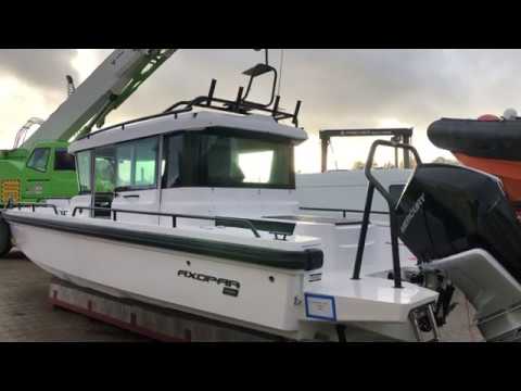 New Axopar 28 Cabin (with aft cabin) Full Boat Tour. Mercury 300 V8 Outboard. (now sold)
