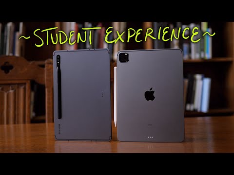 iPad Pro vs Galaxy Tab S8 - Student Review!