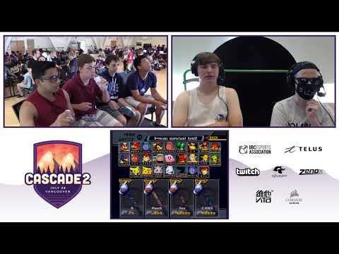 Cascade 2 Melee Doubles L5   Shon & BOR VS Kalamazhu & THuGz