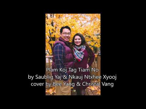 Plam Koj Tag Tiam No - Saublig Yaj & Nkauj Ntxhee Xyooj (cover by Bee Yang & Christal Vang)