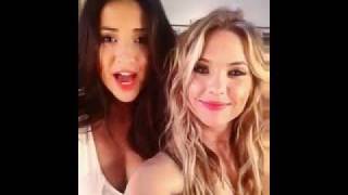 "This is coconuts" Shay Mitchell and Ashley Benson