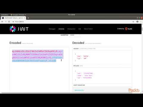 RESTful API Design with Node Express and MongoDB JWT and User Model | packtpub com