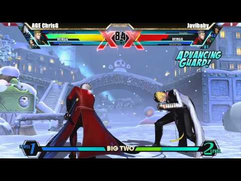 UMVC3 AGE ChrisG vs Javibaby - Big Two #52 Tournament
