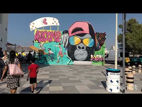 Kite beach Dubai UAE ⛱️🏖️ 🪁⛱️